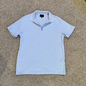 Light Blue Men's ‘Marc Asher’ Polo Shirt